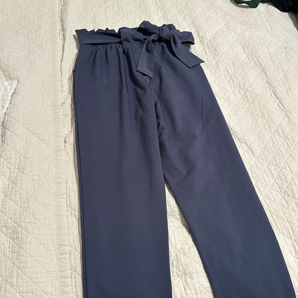 Blue trousers
